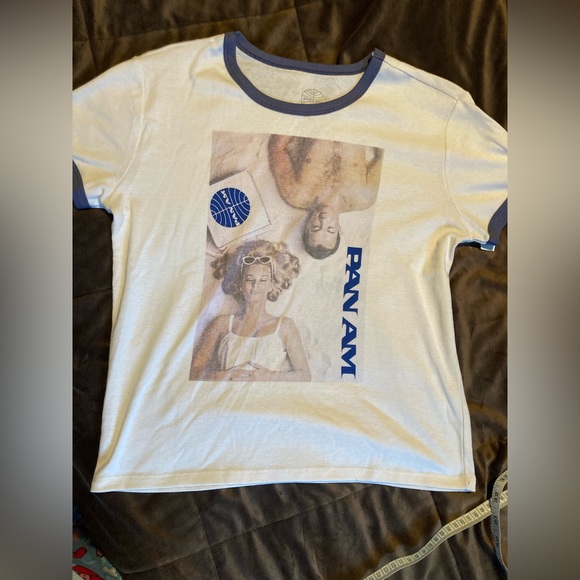 Pan Am brand, size juniors XL, new, comfortable tee - Picture 1 of 5